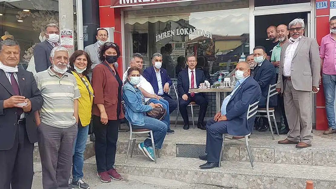 CHP Konya Milletvekili Abdüllatif Şener, Halkapınar ve Ereğli'yi ziyaret etti