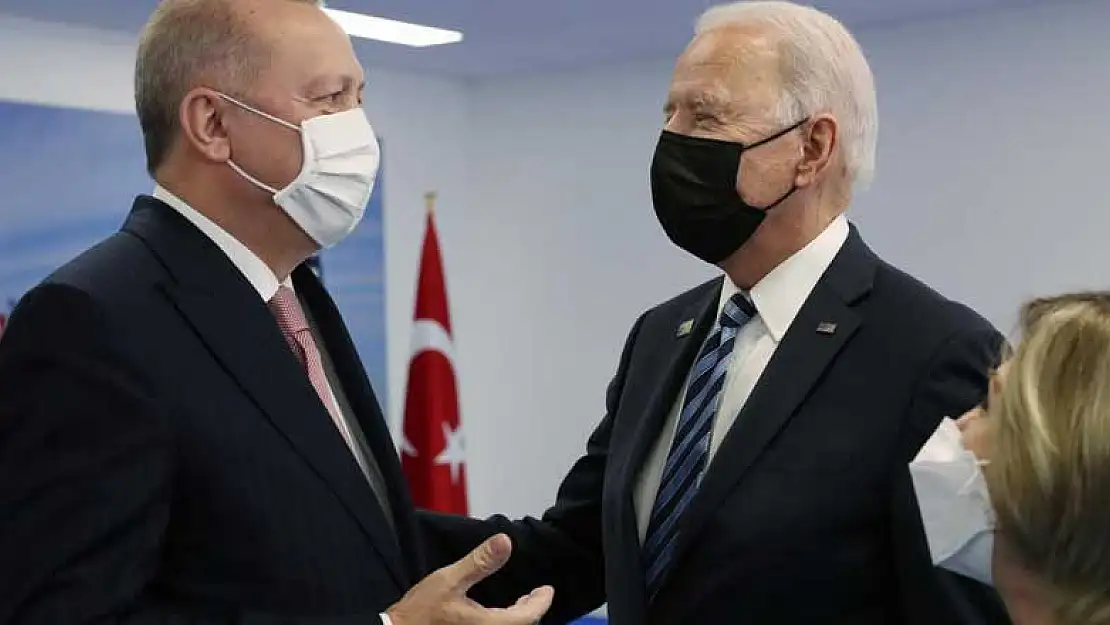 Cumhurbaşkanı Erdoğan ile Joe Biden görüşmesi