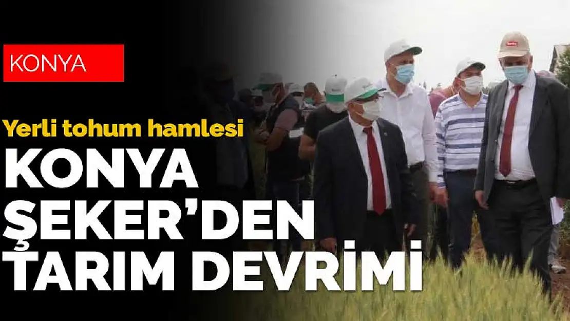 Konya Şeker'in kurduğu Gıda ve Tarım Üniversitesi'nden Türk Tarımı'nda devrim