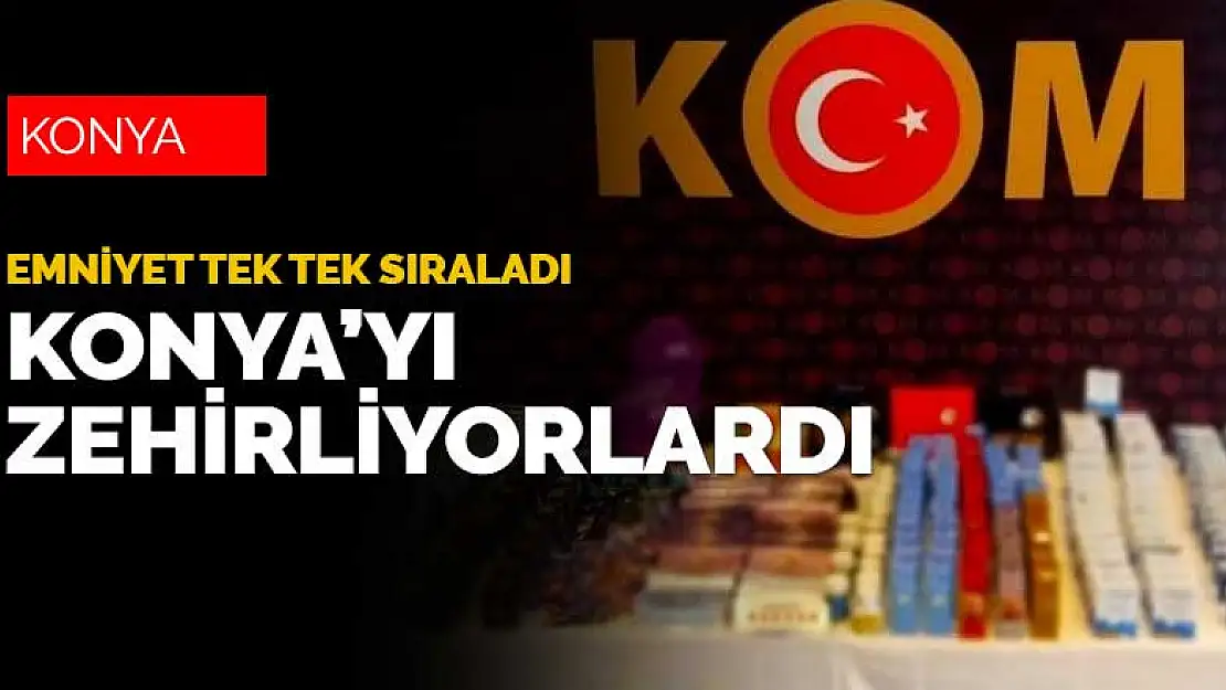 Konya'da uyuşturucu mu üretiliyor? Emniyet baskınında ortaya çıktı