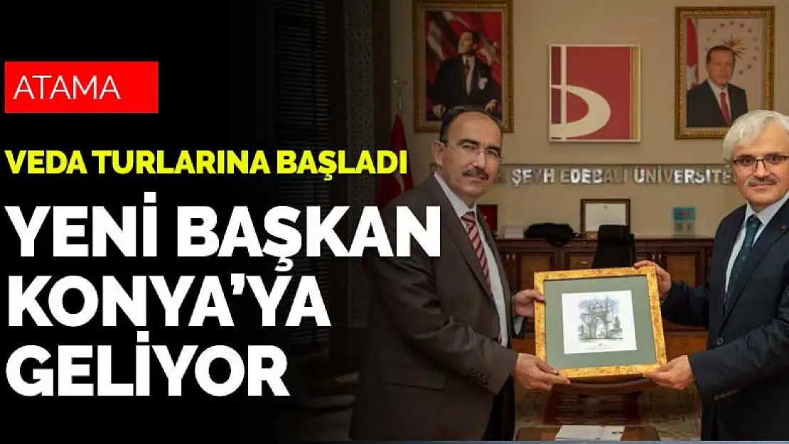 Konya Ağır Ceza Mahkemesi Başkanı görevine başlıyor