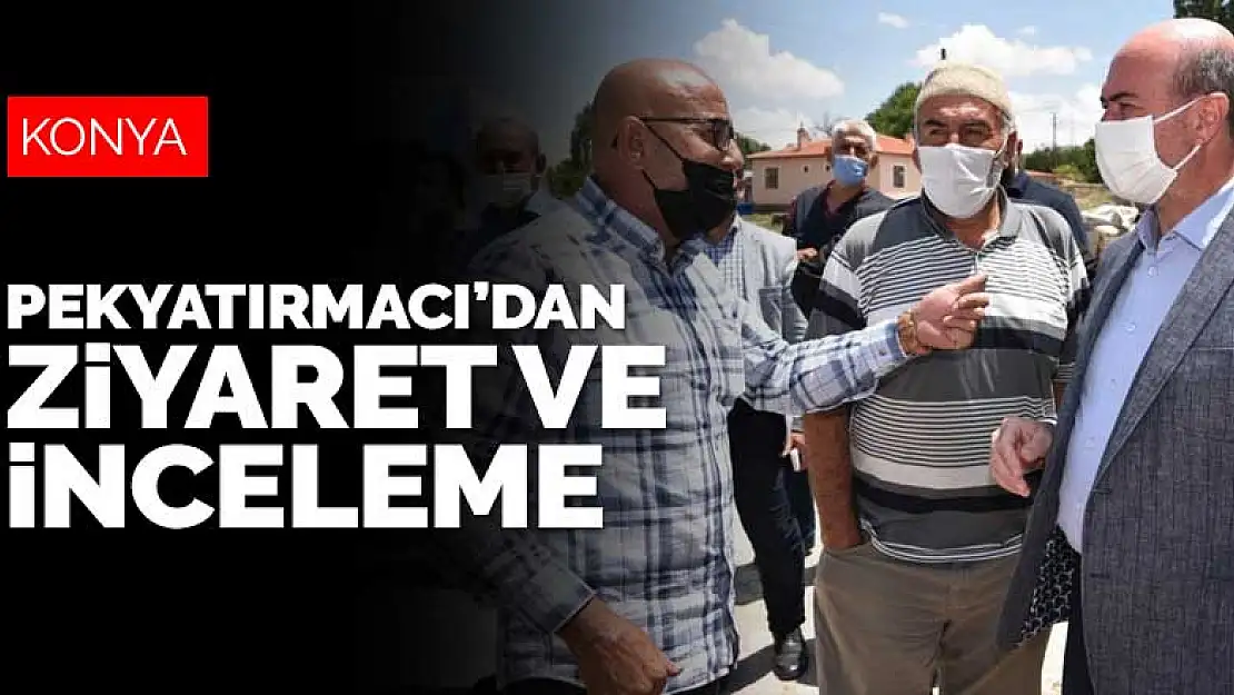 Başkan Pekyatırmacı'dan merkezden uzak mahallelere, yerinde inceleme ziyareti