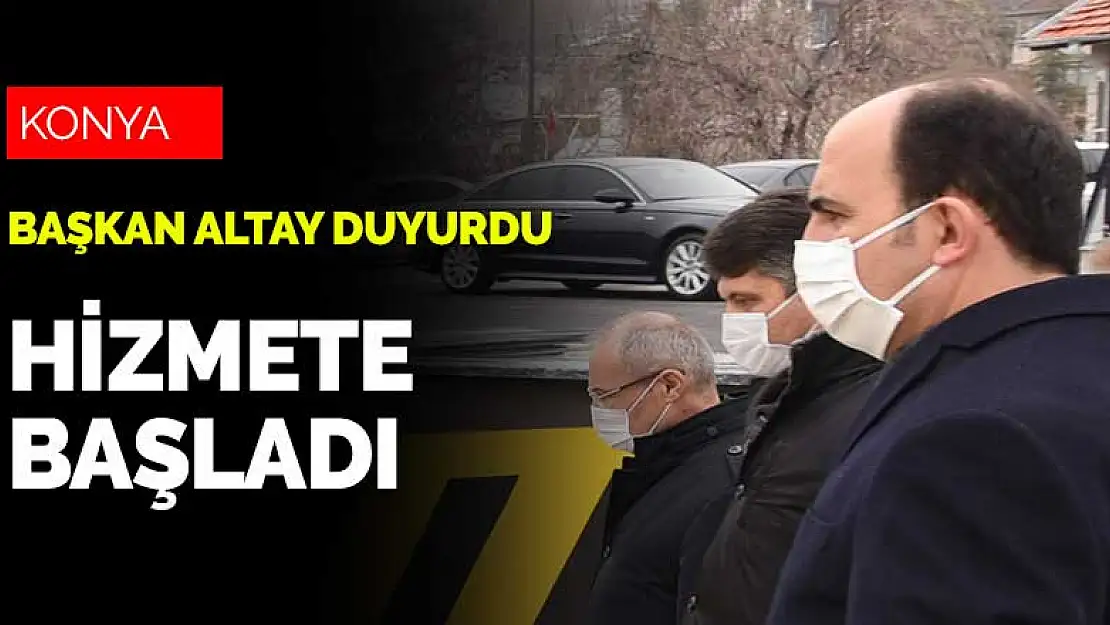 Başkan Altay söz vermişti! Meram Katlı Otoparkı hizmete başladı