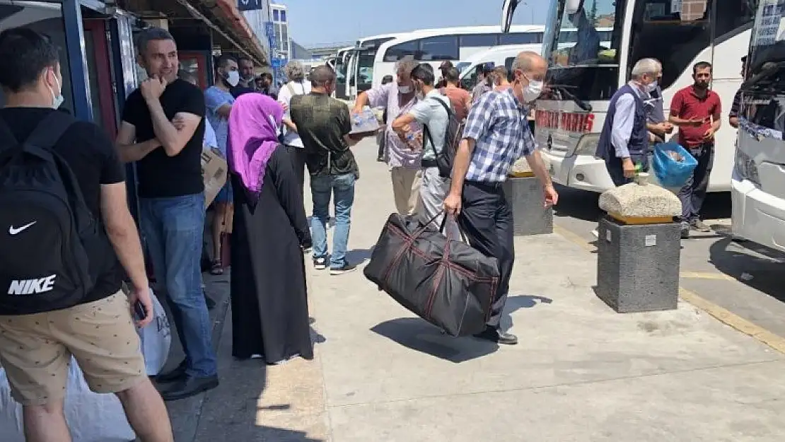 Otogarlarda Kurban Bayramı yoğunluğu başladı! Elinizi çabuk tutun