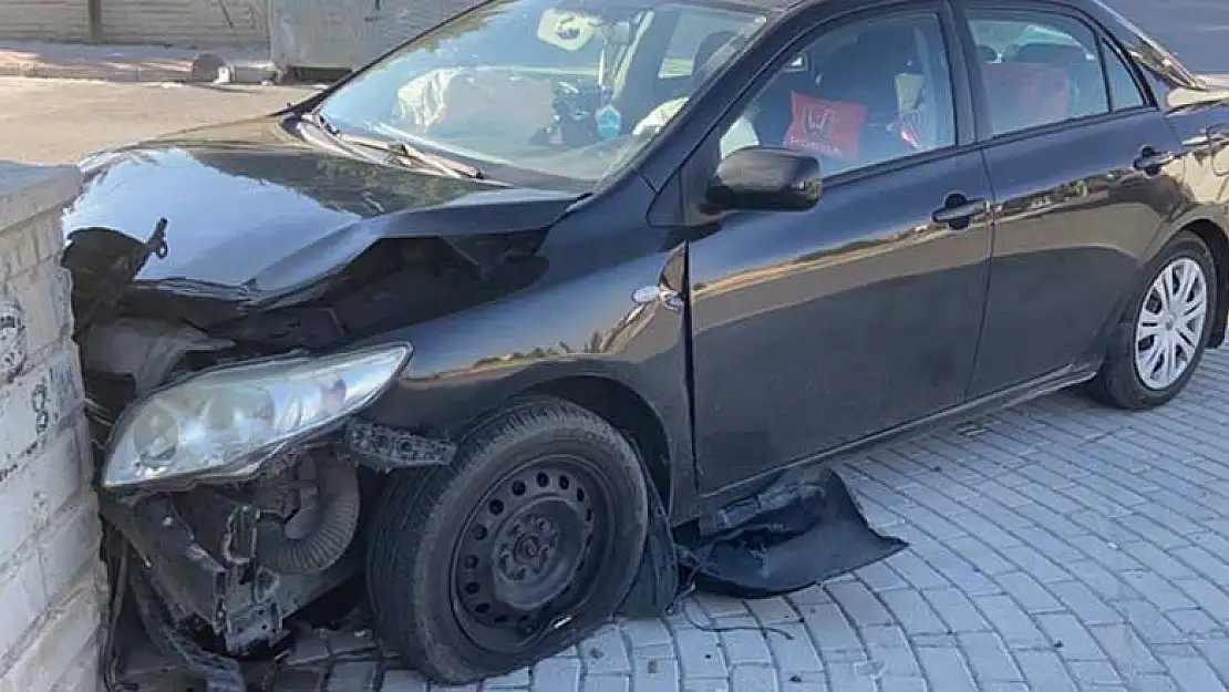 Konya'da trafik kazası: 2 yaralı