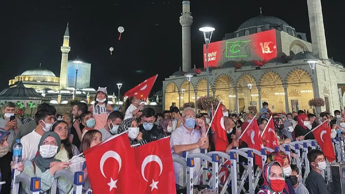 Konya'da 15 Temmuz Demokrasi ve Milli Birlik Günü etkinlikleri