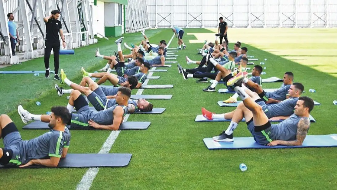 Konyaspor, 1. etap kamp çalışmalarını tamamladı