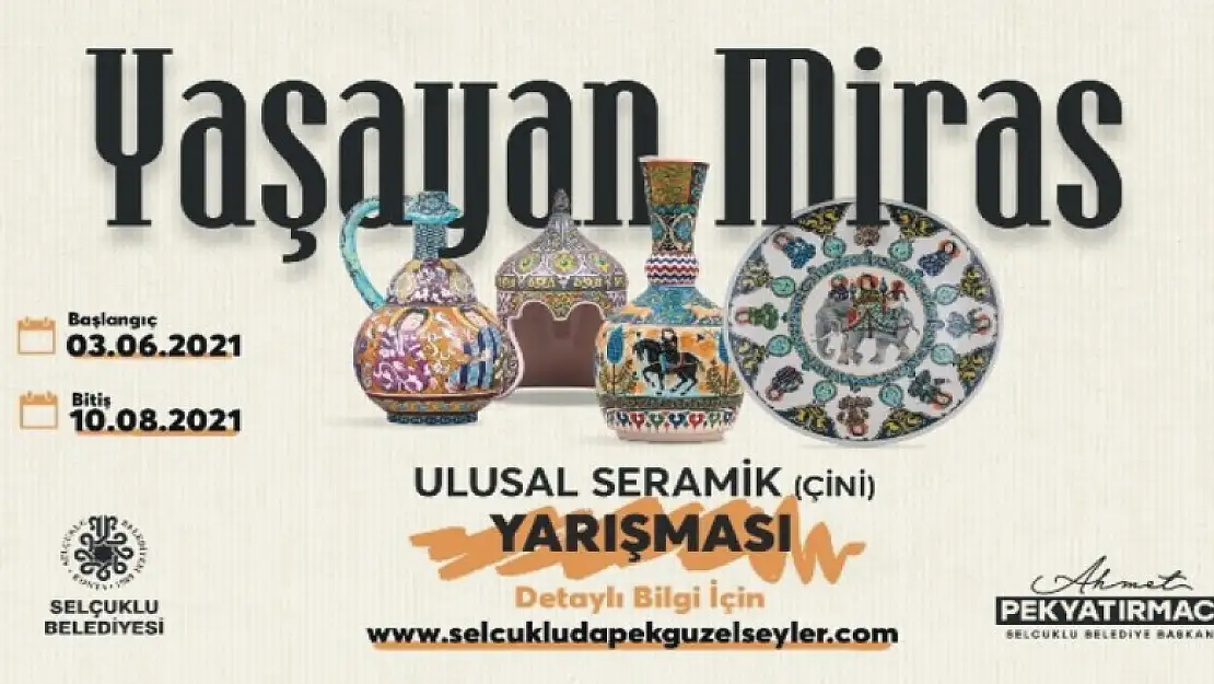 Selçuklu Belediyesi çini yarışması düzenliyor