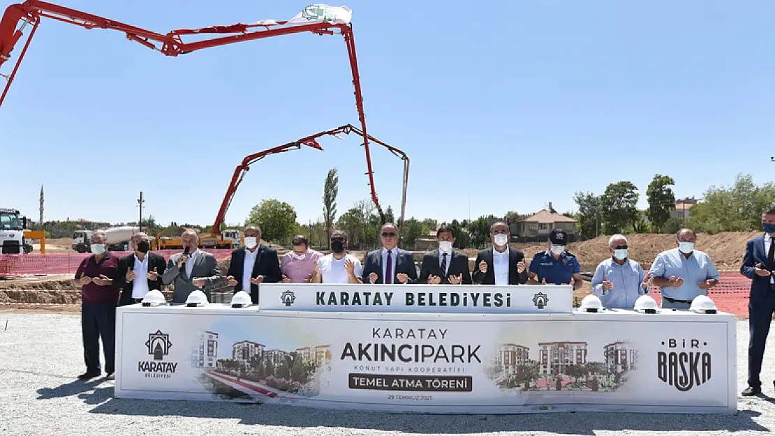 252 Konutluk Akıncıpark Konut Yapı Kooperatifi'nin Temeli Atıldı