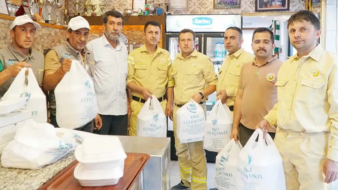 Ribat Eğitim Vakfı Manavgat için seferber oldu