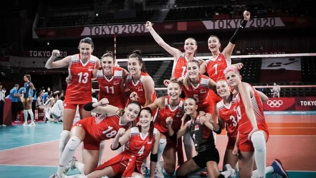 A Milli Kadın Voleybol Takımı çeyrek finalde