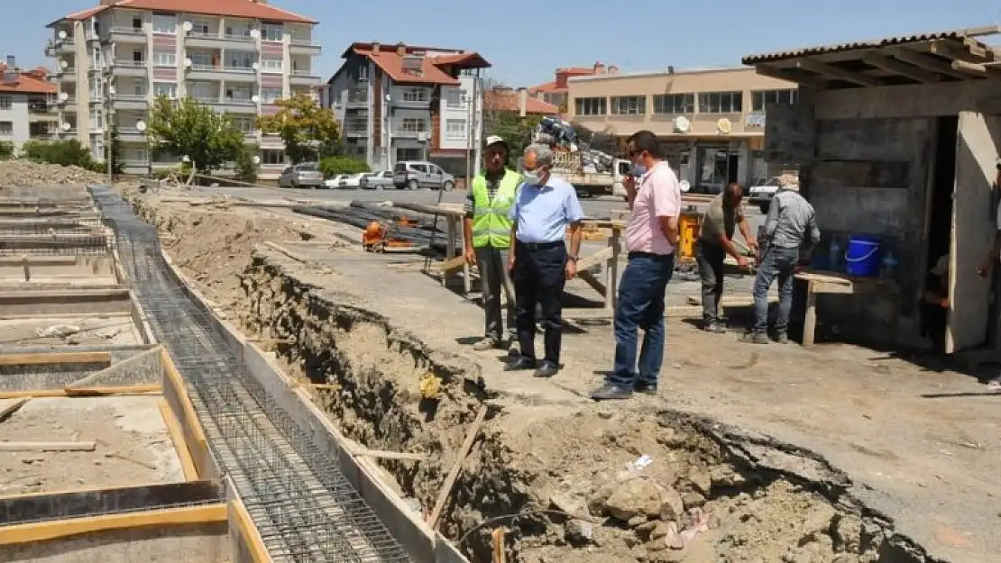 Akşehir Perşembe Pazarının üzeri kapatılıyor