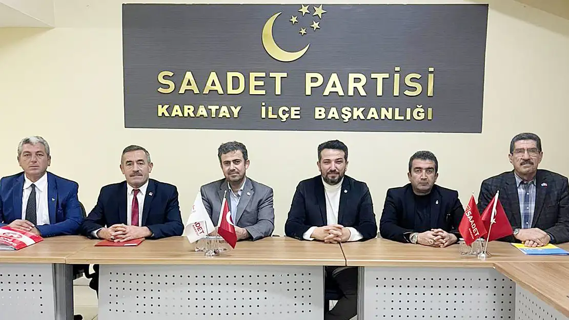 6'lı Masanın Karatay İlçe Başkanları Toplandı