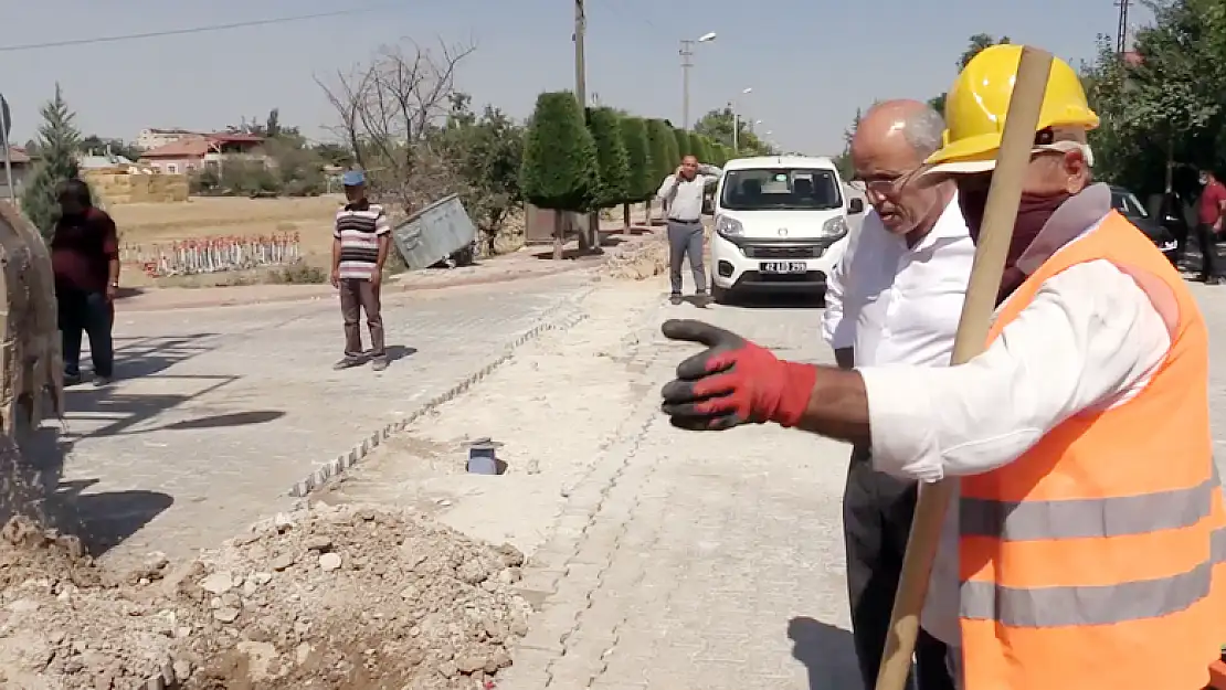 Çumra'da Kıbrıs Caddesi asfalt için hazırlanıyor