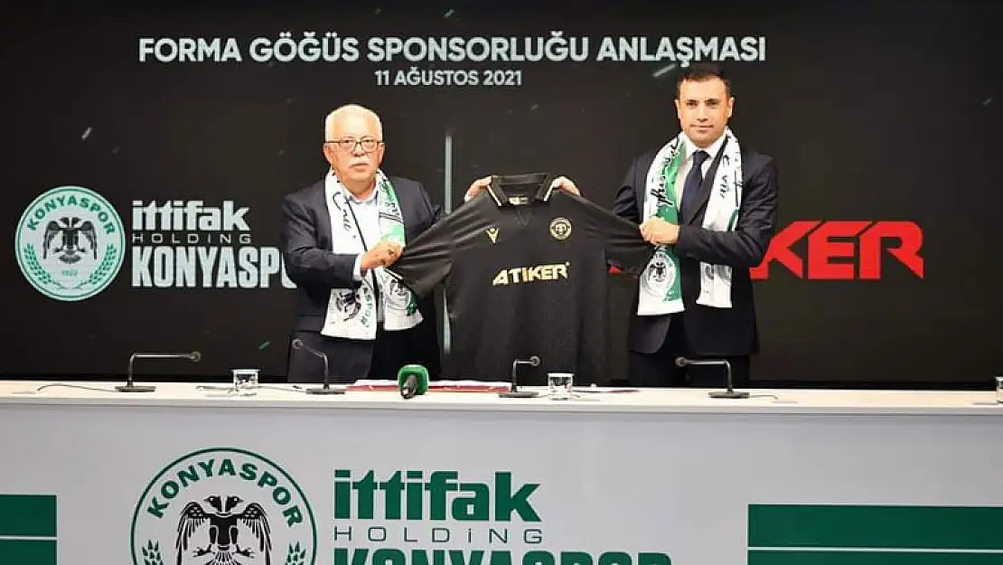 Konyaspor Atiker ile sponsorluk anlaşması imzaladı