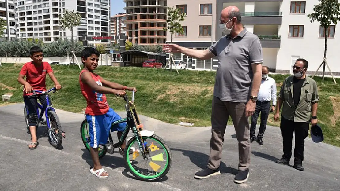 Selçuklu'da 2. bisiklet ve kaykay parkında sona yaklaşıldı