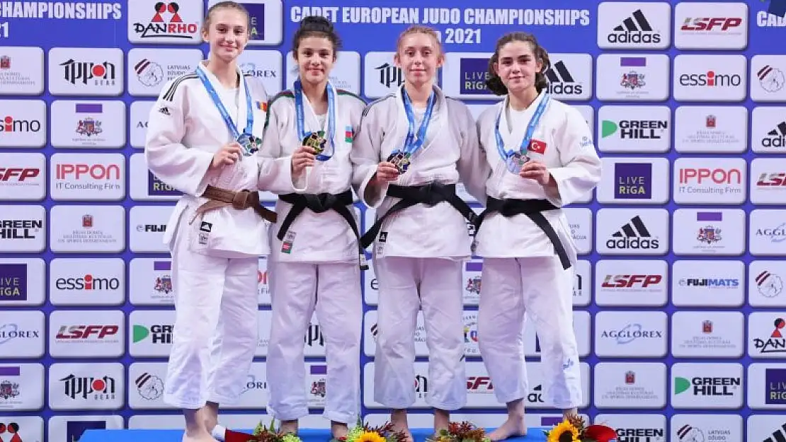 Konya Büyükşehir Belediyesporlu milli sporcu judoda Avrupa üçüncüsü oldu