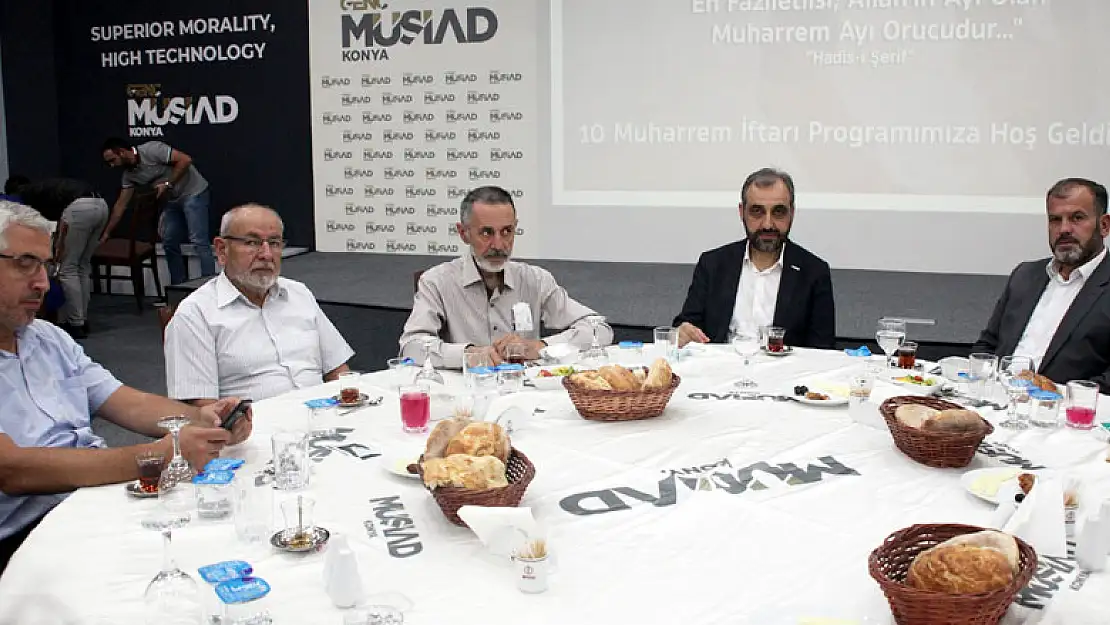 MÜSİAD Konya'da Muharrem Ayı iftarı verildi