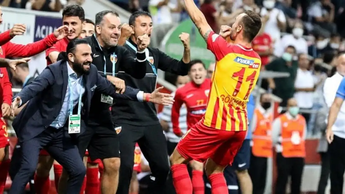 Kayserispor'un ilk golünü Gökhan Sazdağı attı