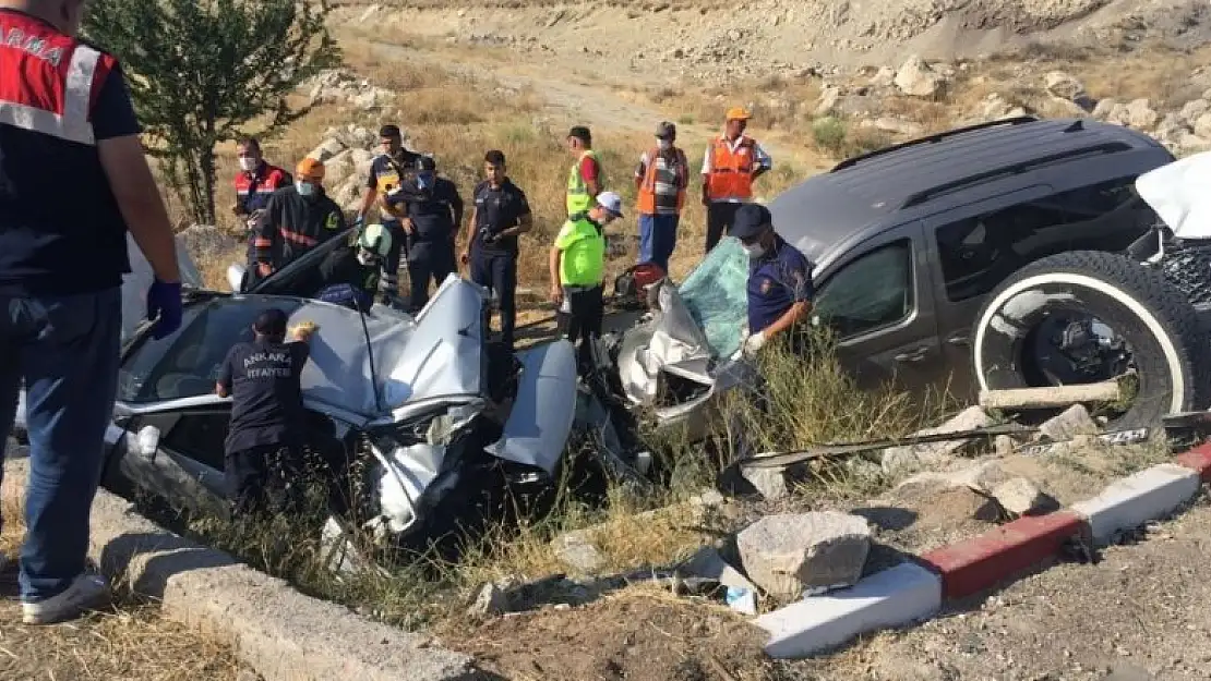 Başkent'te zincirleme kaza: 1 ölü, 6 yaralı