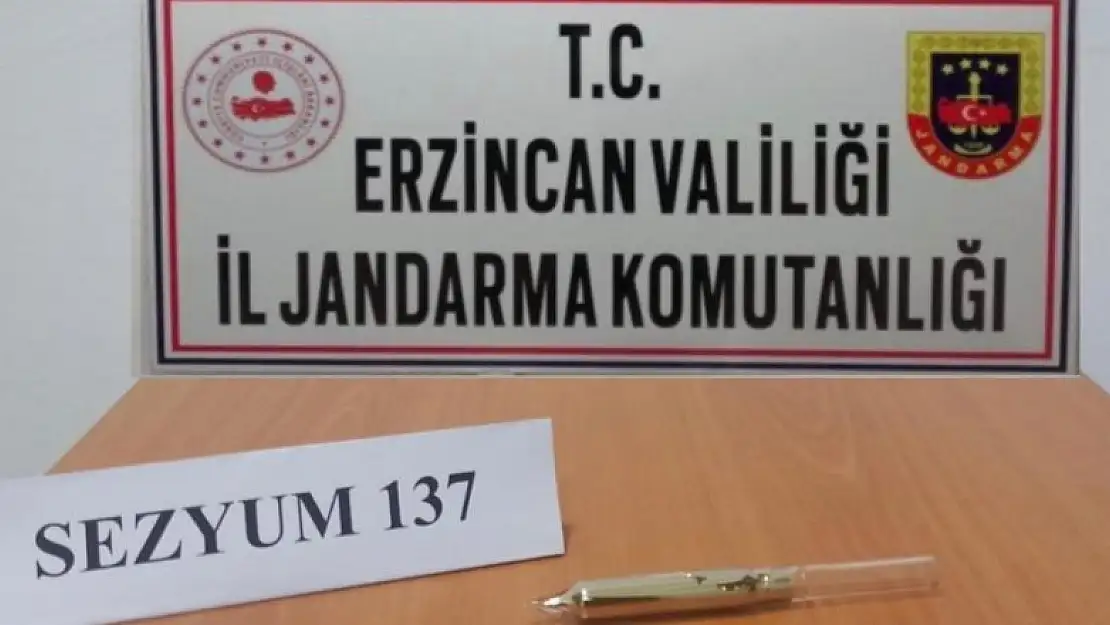 Erzincan'da radyoaktif madde Sezyum 137 ele geçirildi