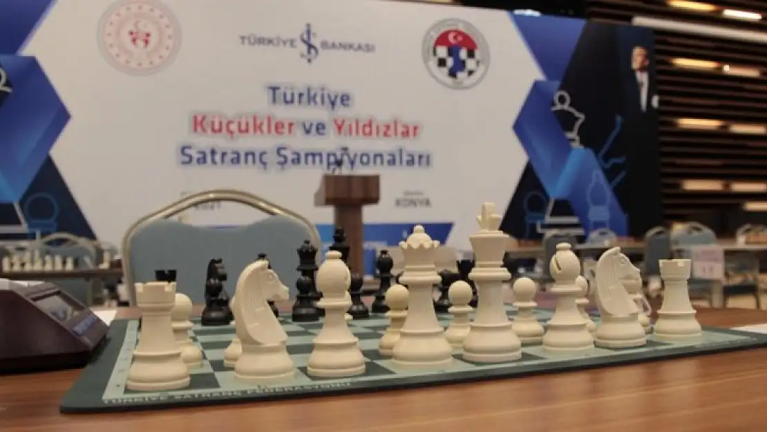 Türkiye Küçükler ve Yıldızlar Satranç Şampiyonası Konya'da başladı