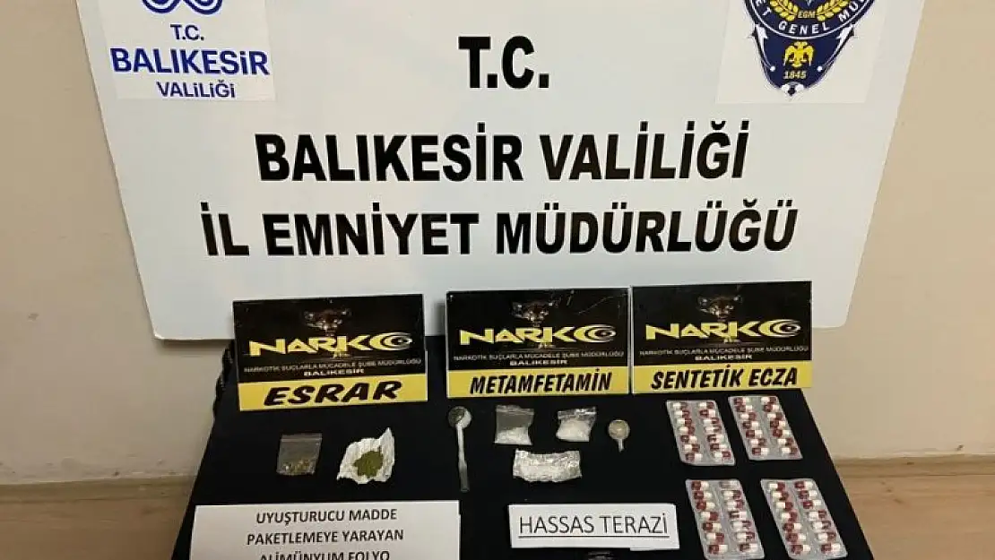 Balıkesir'de 130 gözaltı