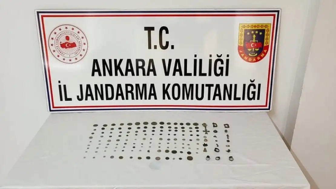 Jandarmadan tarihi eser kaçakçılarına operasyon