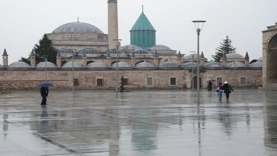 Konya'ya  sağanak yağmur geliyor