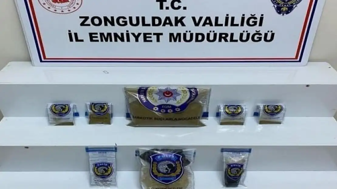 Zonguldak'ta uyuşturucu operasyonu: 6 tutuklu