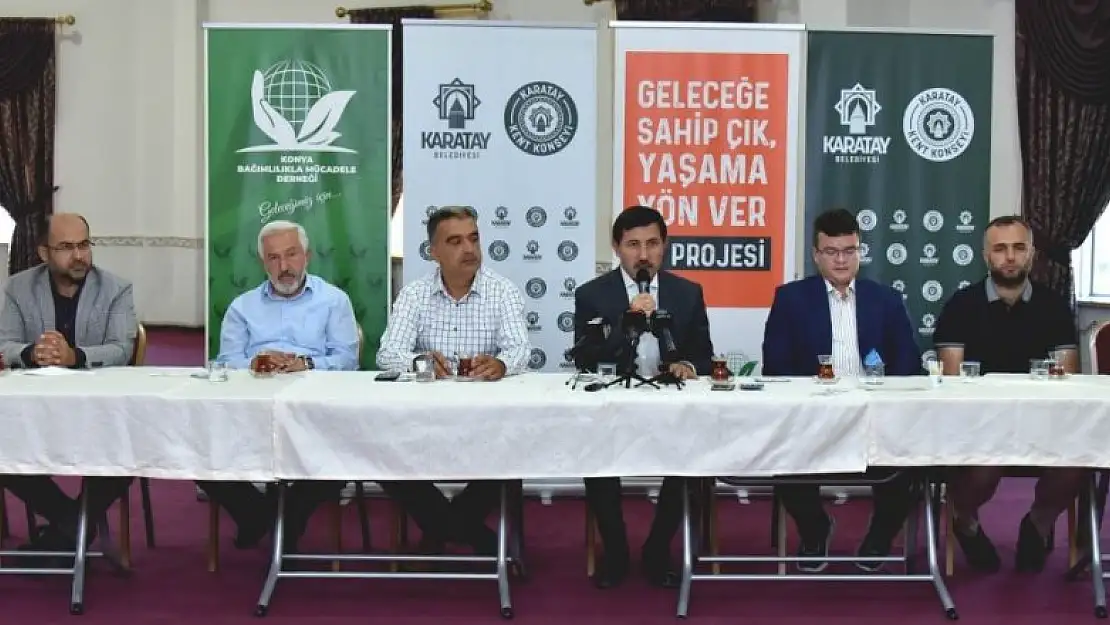 Konya'da 'Bağımlılıkla Mücadelede Basının Rolü' adlı söyleşi düzenlendi