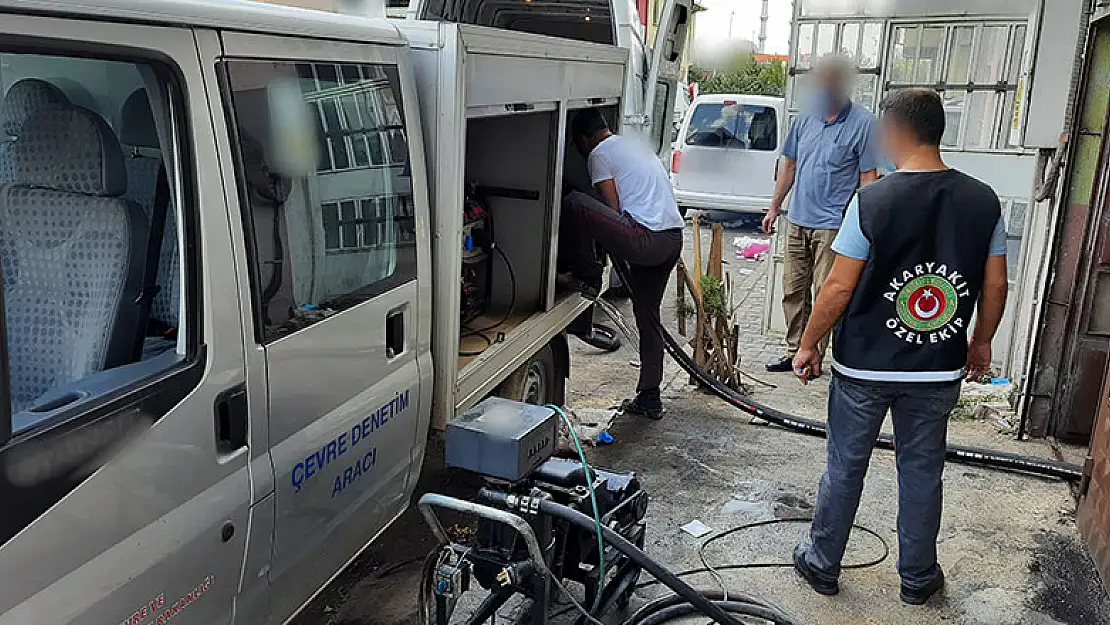 Konya'da operasyon: 31 bin litre  ele geçirildi