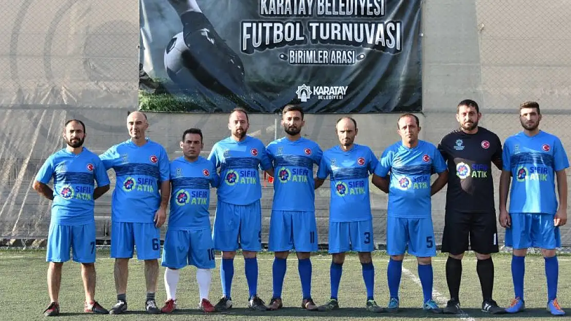 Karatay Belediyesi Birimler Arası Futbol Turnuvası Başladı