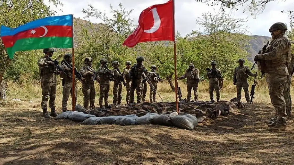 Azerbaycan ve Türkiye'den Laçın'da ortak askeri tatbikat