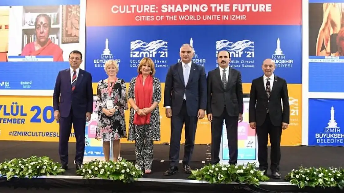 Başkan Altay UCLG 2021 İzmir Kültür Zirvesi'ne katıldı