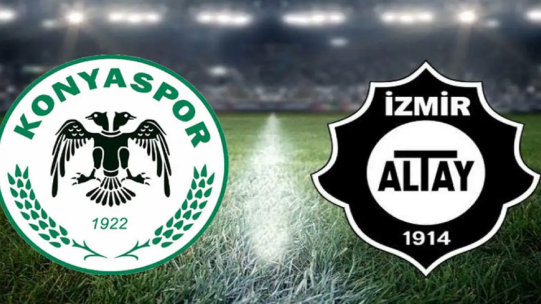 Konyaspor: 3 - Altay: 1 (MAÇ SONUCU)