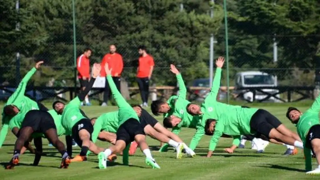 Konyaspor'da Giresunspor hazırlığı başladı