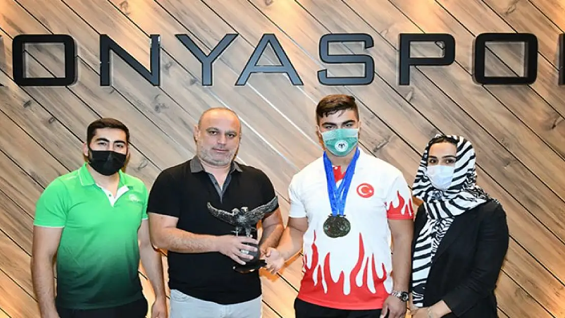 Konyaspor Sami Baki'yi ağırladı