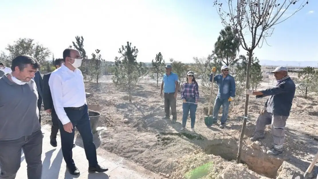 Konya'da en büyük millet bahçesi Ereğli'de inşa ediliyor