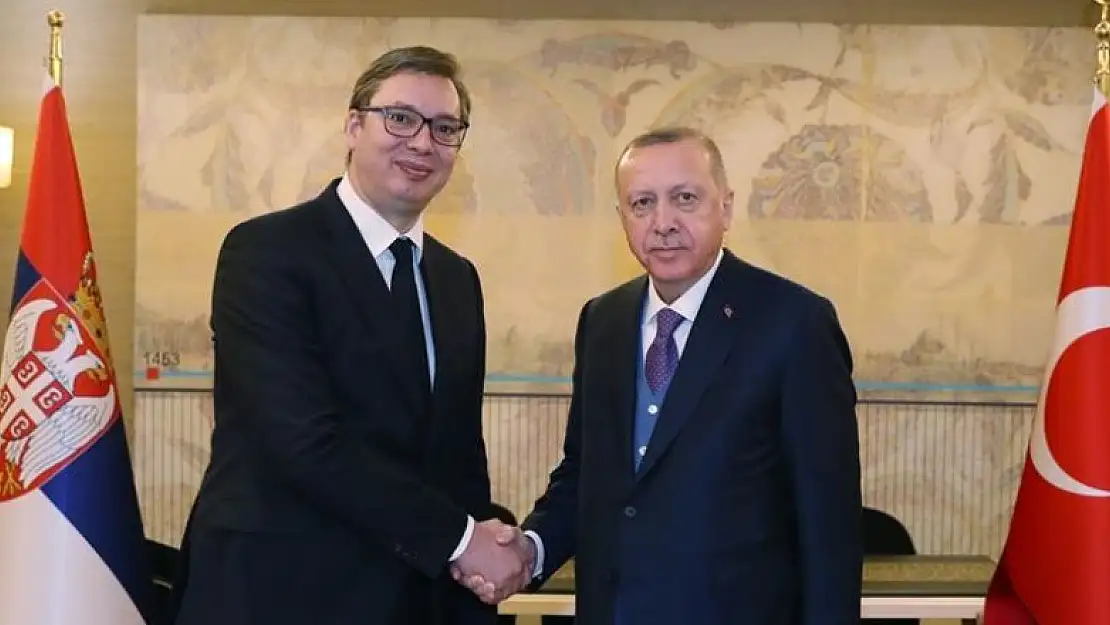 Cumhurbaşkanı Erdoğan, Sırbistan Cumhurbaşkanı Vucic İle Görüştü