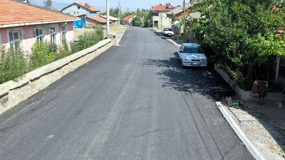 Seydişehir'in mahalle yollarına büyükşehir standardı