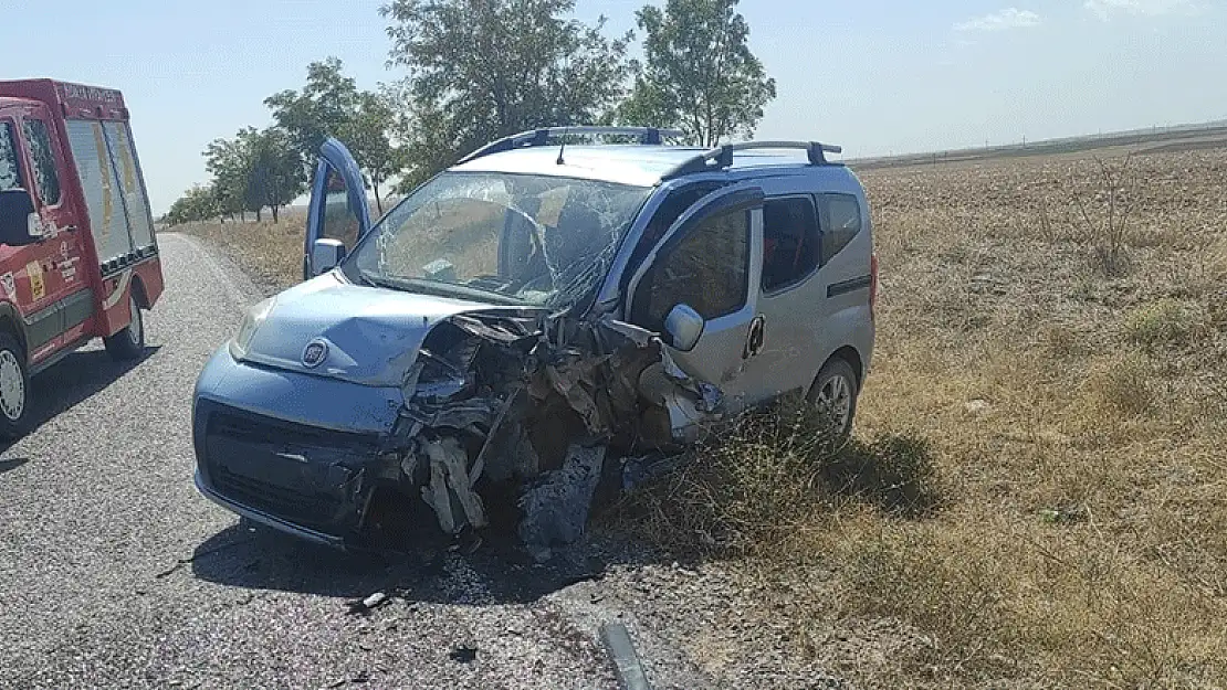 Konya'da trafik kazası: Yaralılar var