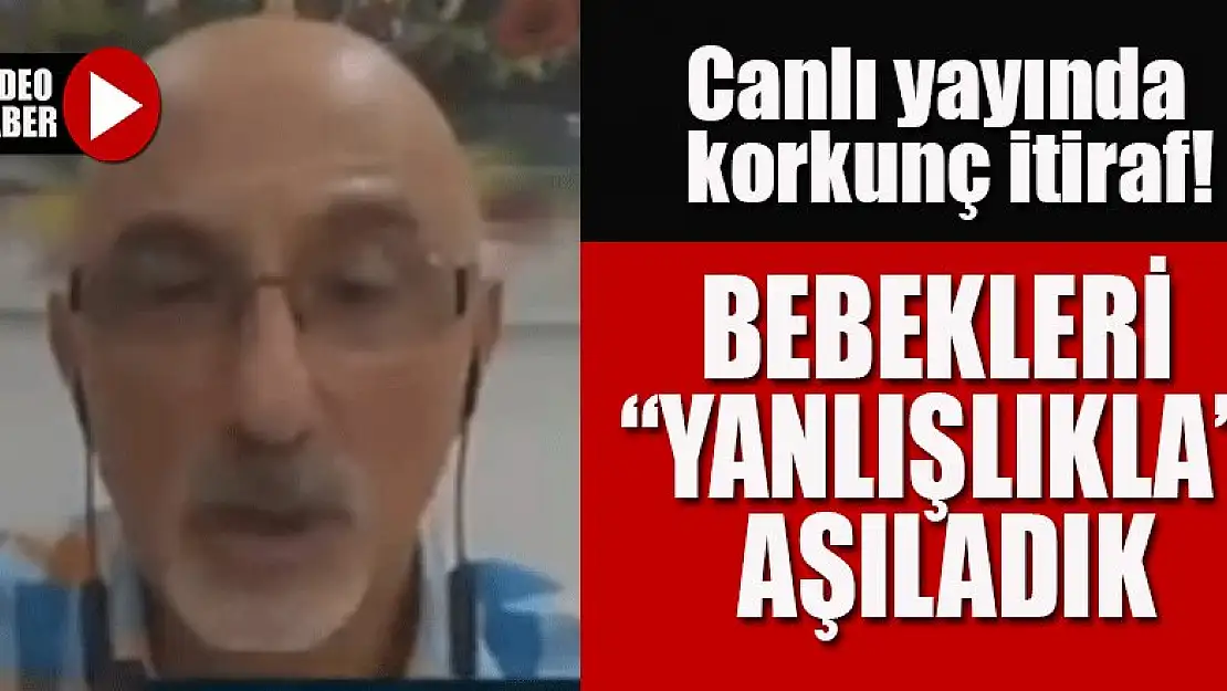 Canlı yayında korkunç itiraf: 'Yanlışlıkla' aşıladık