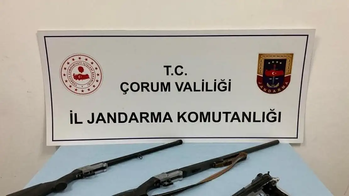 Jandarma'dan ruhsatsız silah operasyonu