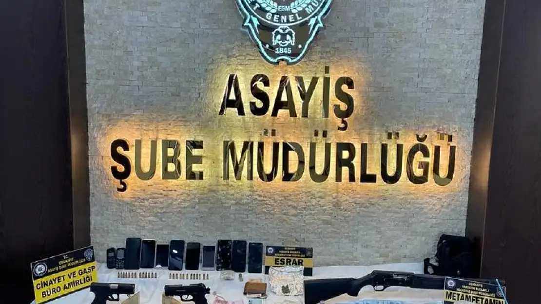 Osmaniye'de uyuşturucu şebekesi çökertildi