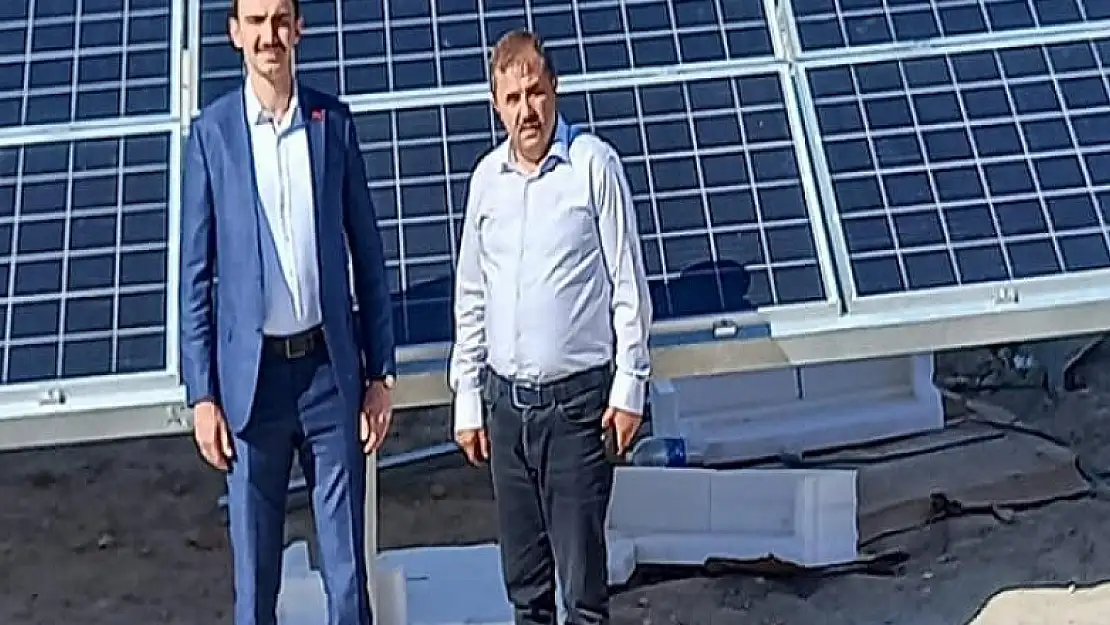 Ahırlı Belediyesinin güneş enerji santrali tamamlandı