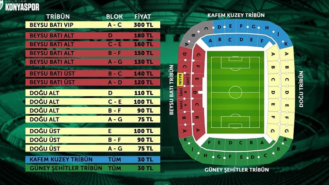 Konyaspor'dan kadın taraftarlara bilet indirimi