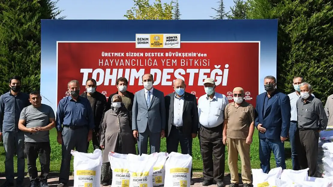 Konya Büyükşehir'in Hayvansal Üretime Desteği Sürüyor