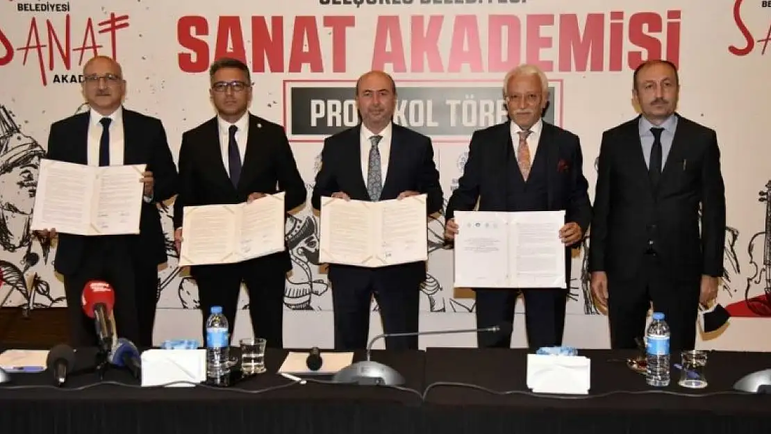 Selçuklu Sanat Akademisi'nin protokolü imzalandı