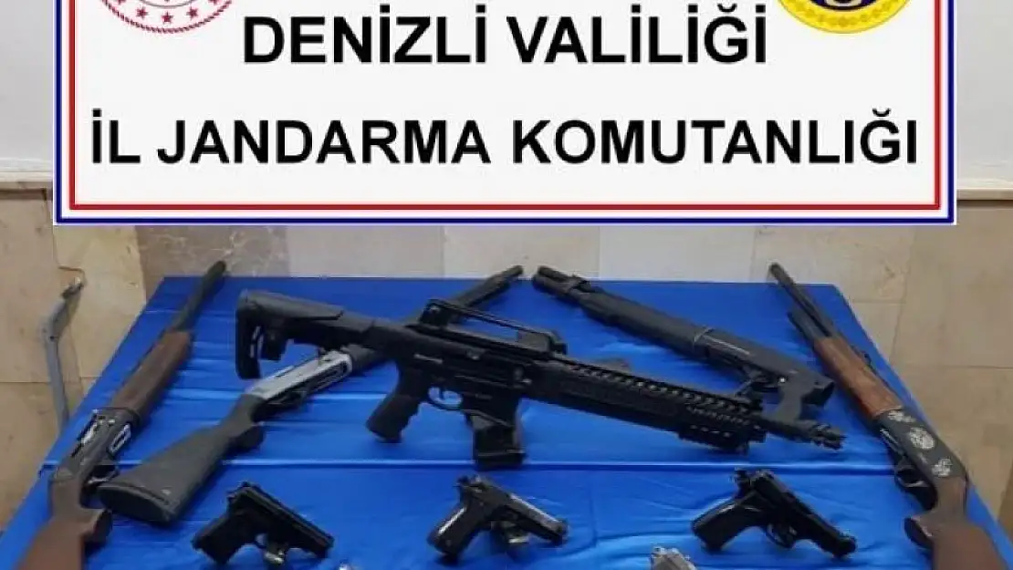 Ev ve işyerini cephaneliğe dönüştürmüşler